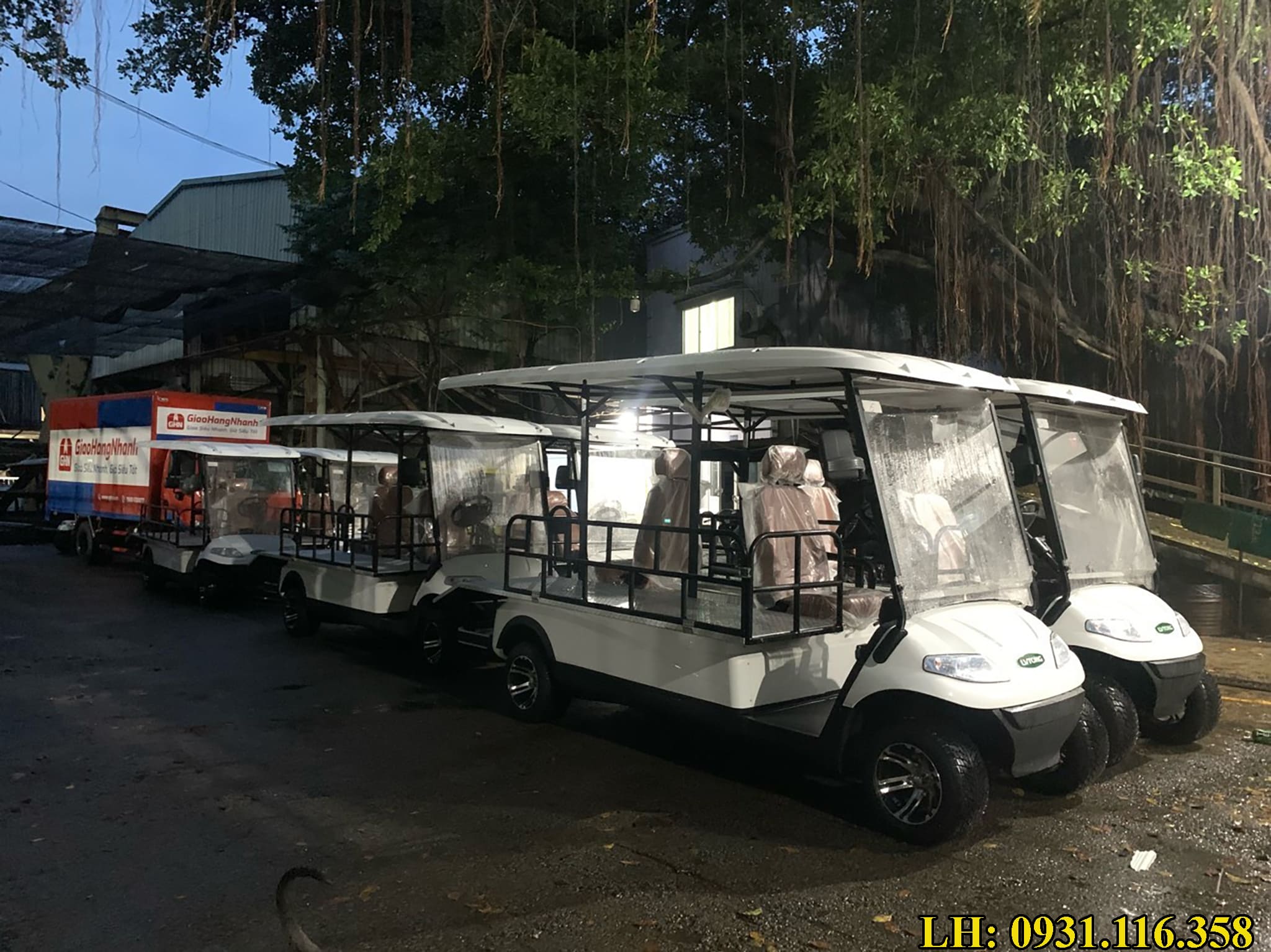 xe điện chở bệnh nhân LVTONG