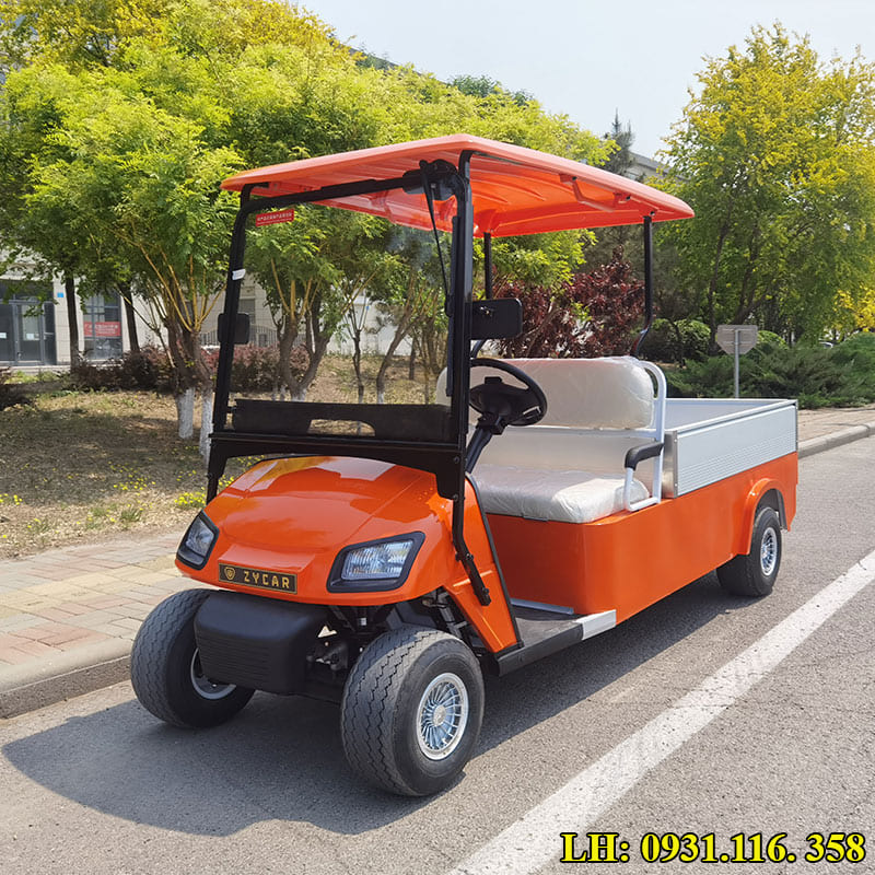 xe điện chở hàng thùng lửng