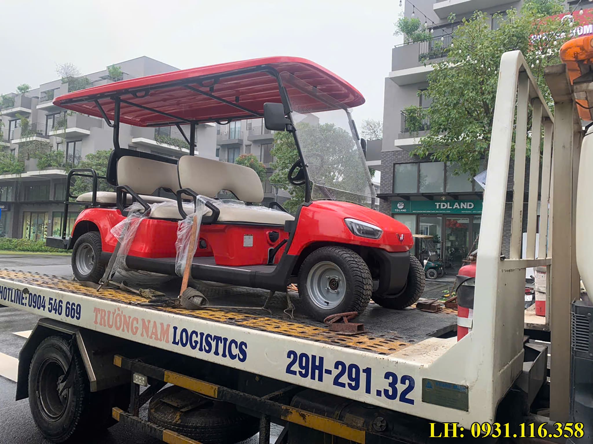 xe điện sân golf cũ
