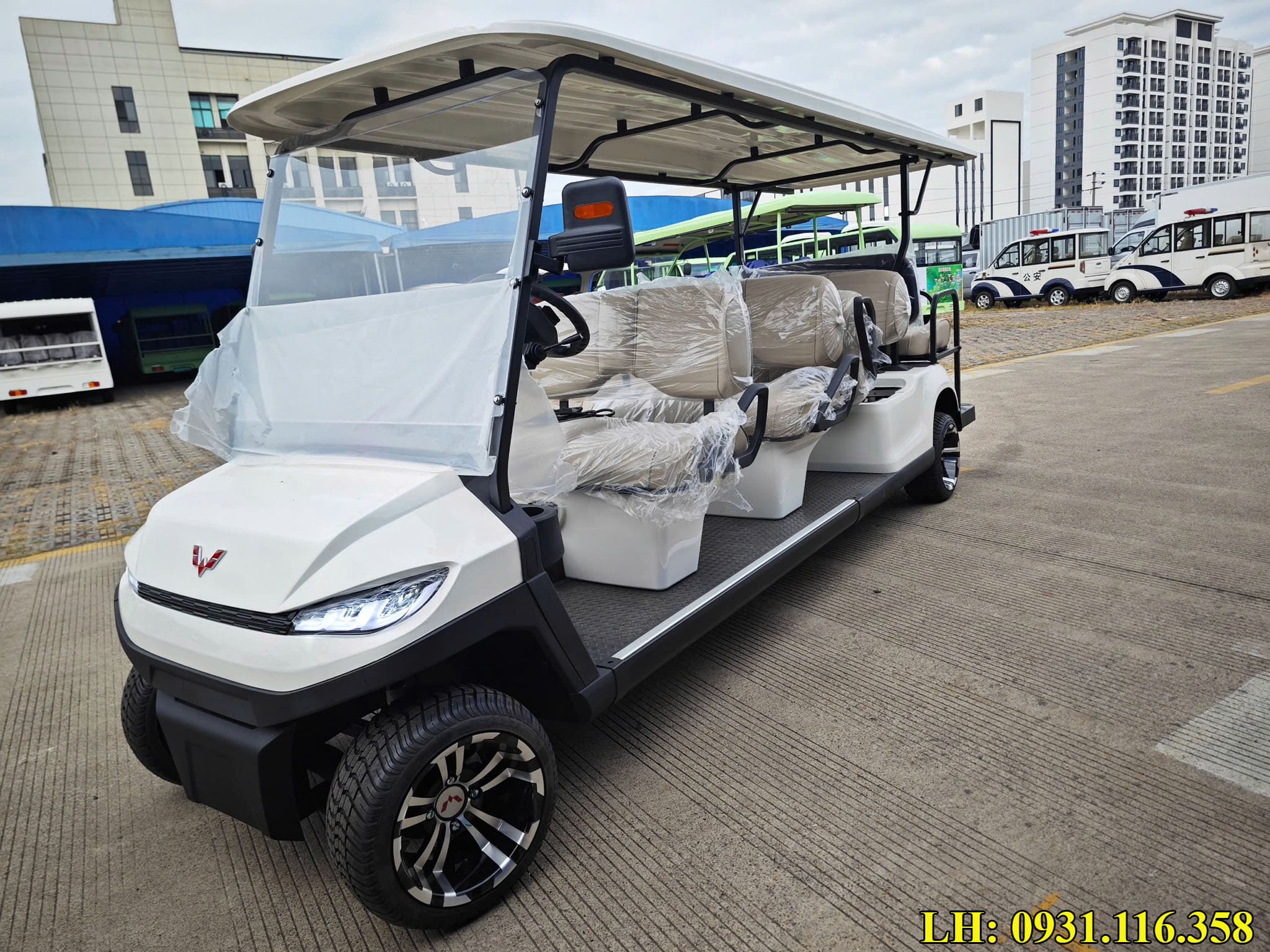 xe điện 8 chỗ Wuling