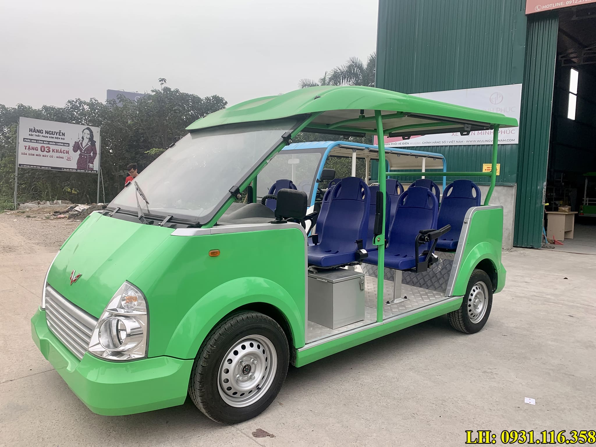 giá xe điện chở khách du lịch 8 chỗ
