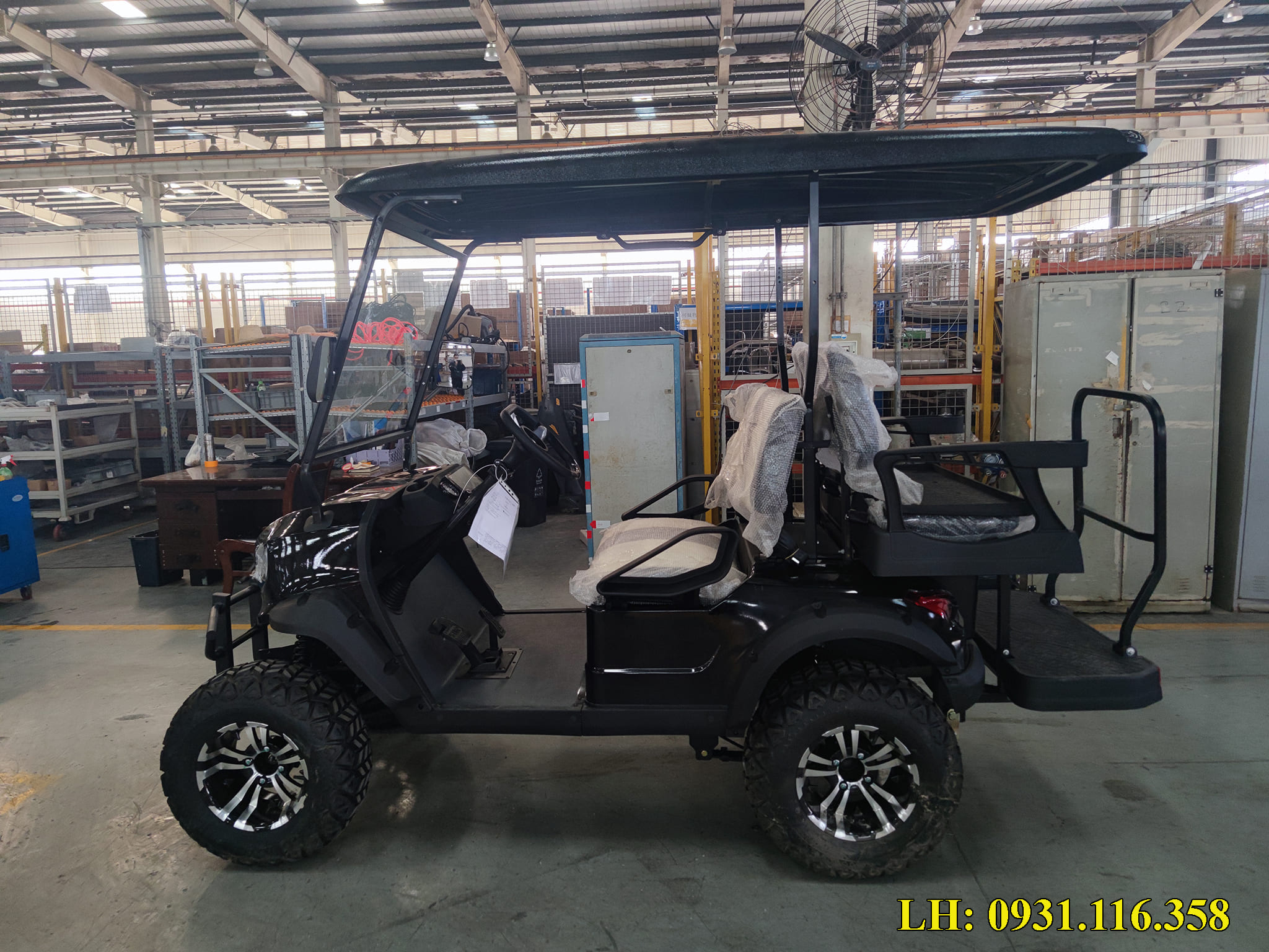 giá xe điện sân golf 2 hàng ghế