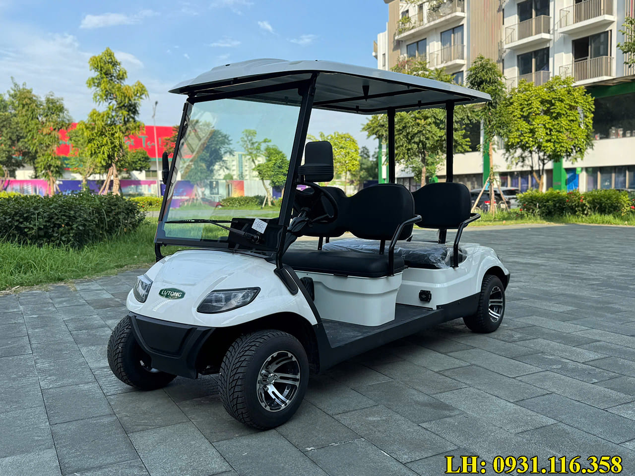 giá xe điện sân golf 4 chỗ LVTONG