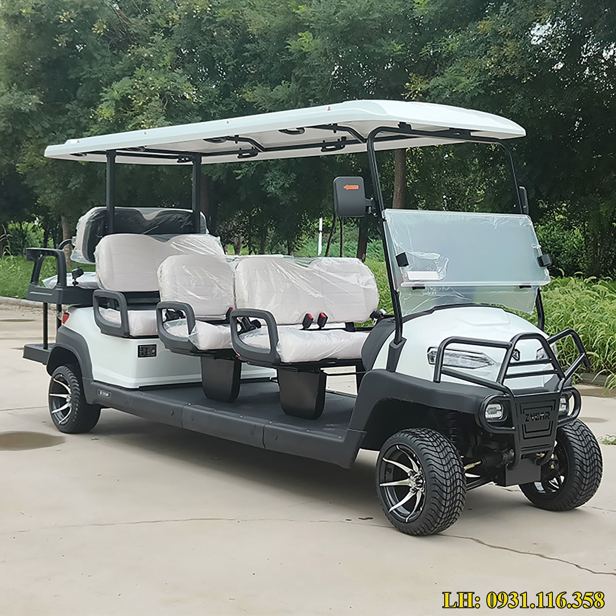 cho thuê xe điện sân golf 8 chỗ giá rẻ