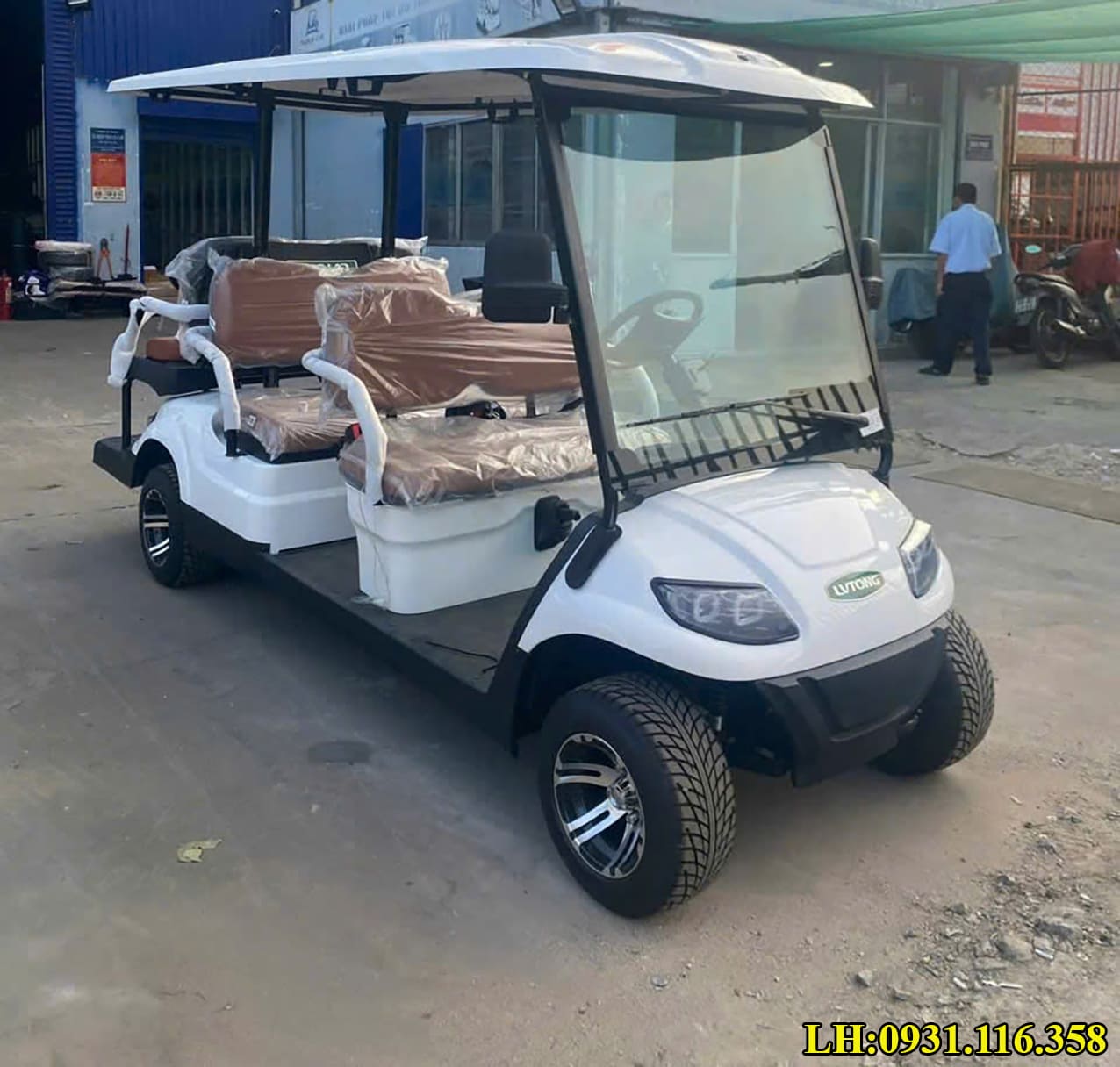 xe điện sân golf 6 chỗ LVTONG