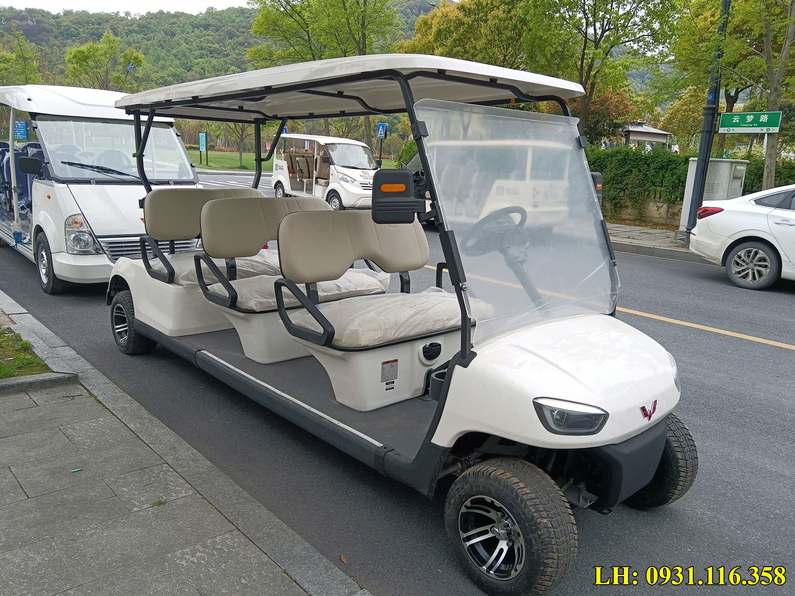 xe điện sân golf 6 chỗ Wuling