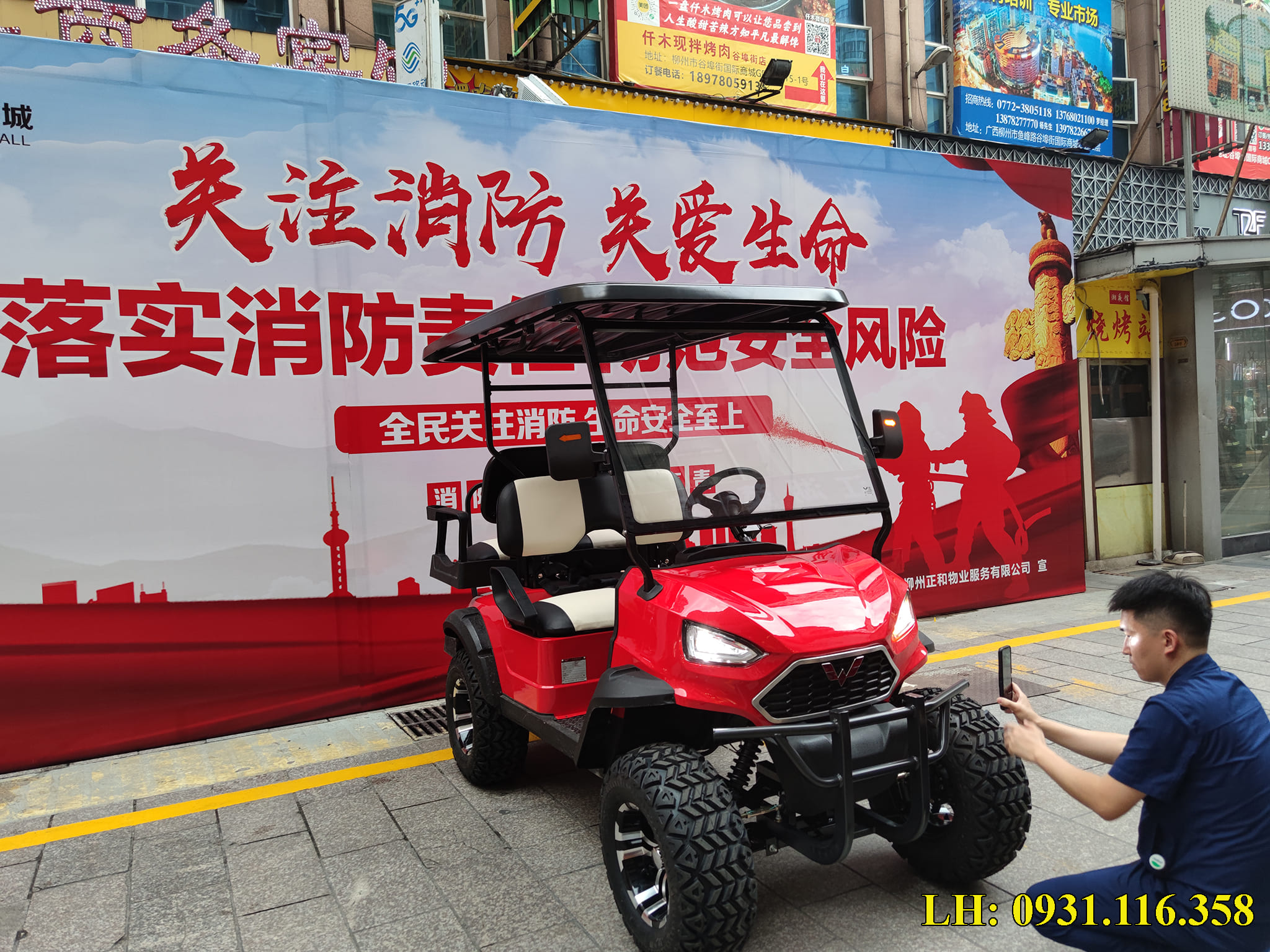 xe điện sân golf 4 chỗ