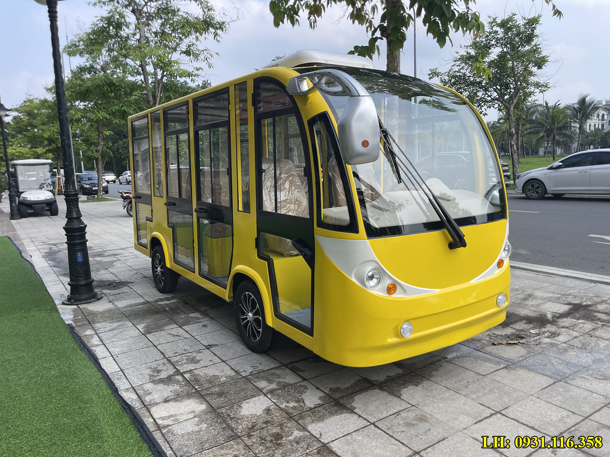 xe điện chở học sinh 11 chỗ
