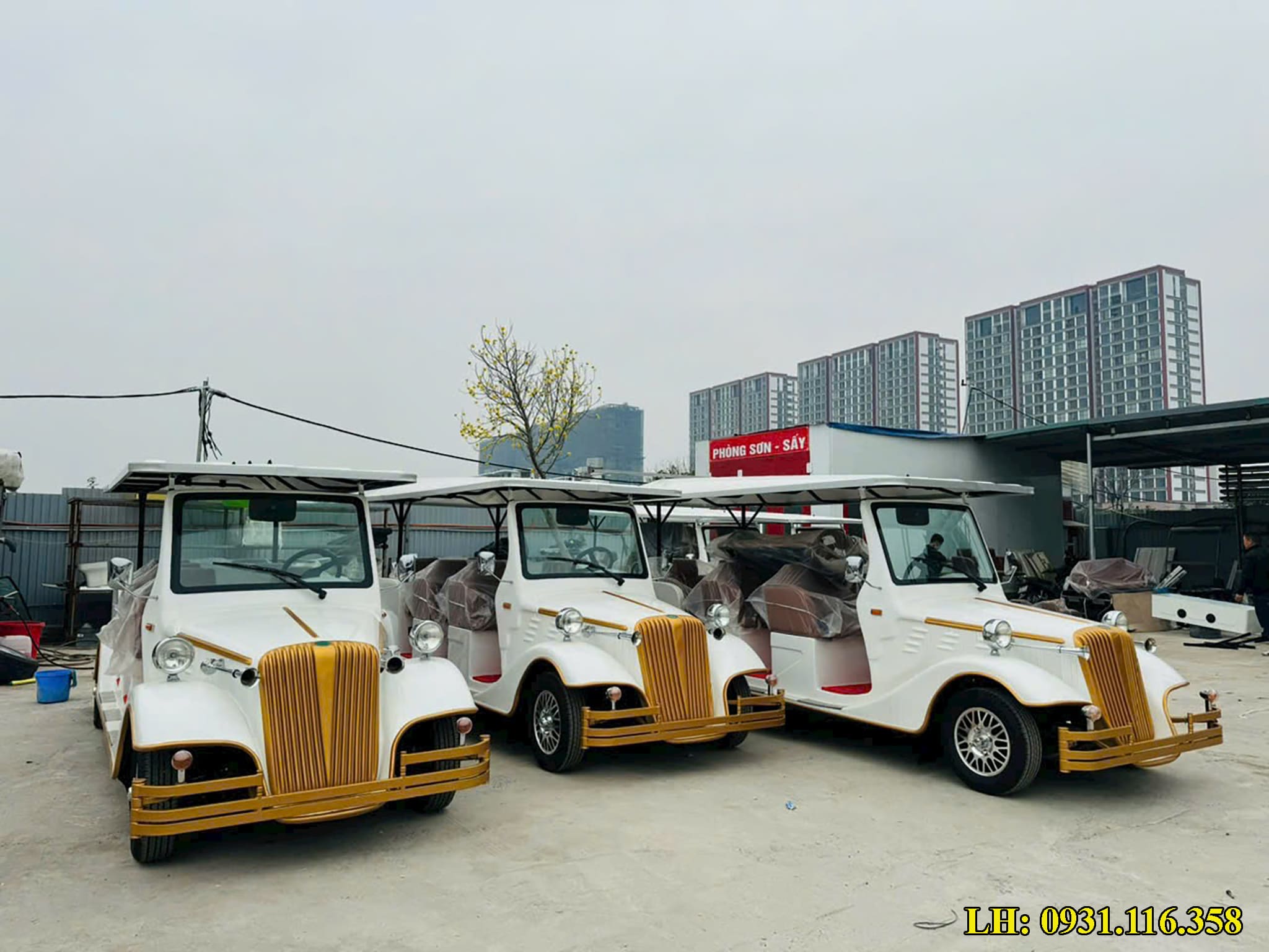 xe điện dáng cổ LVTONG