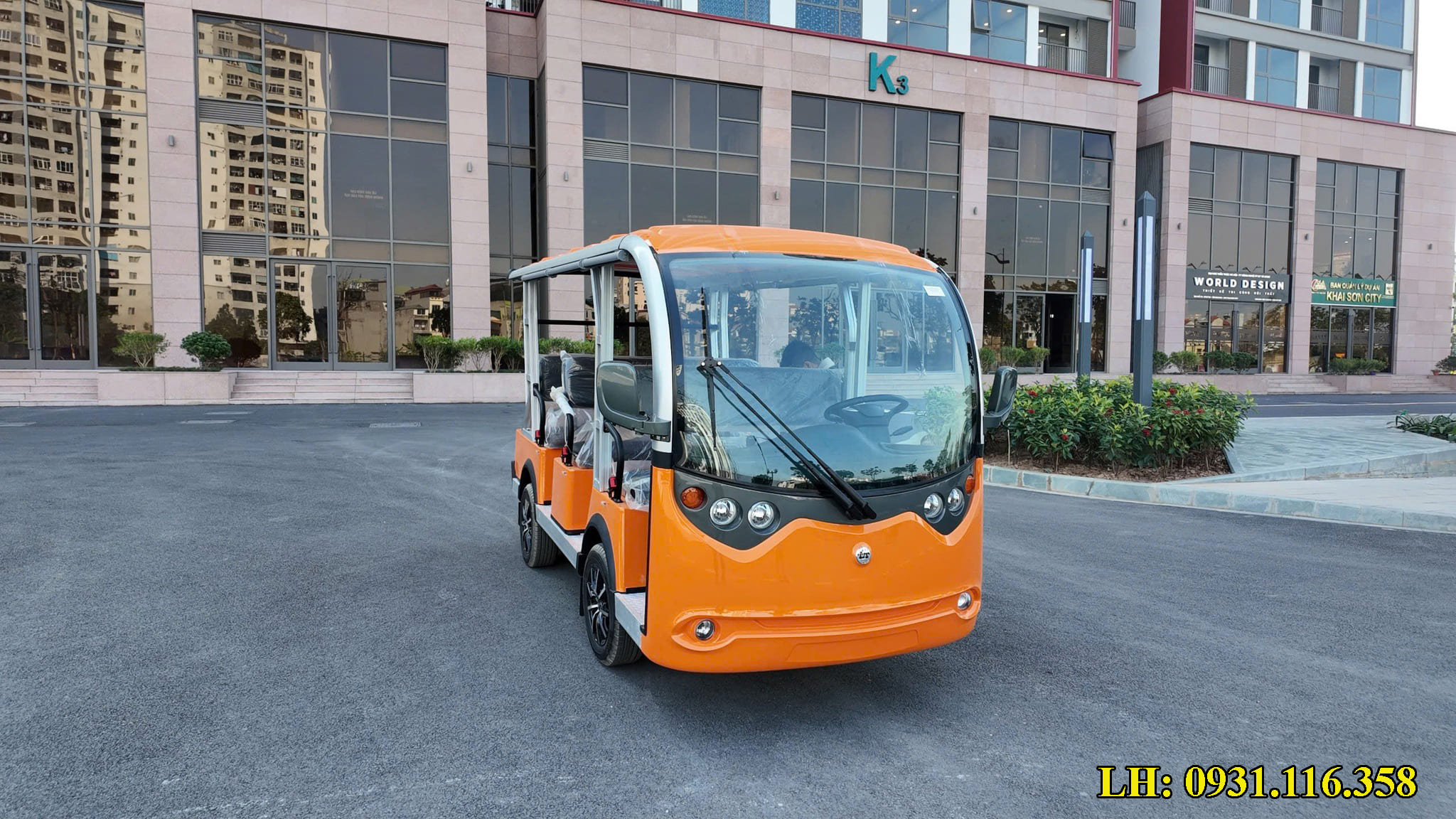 cho thuê xe điện du lịch 8 chỗ