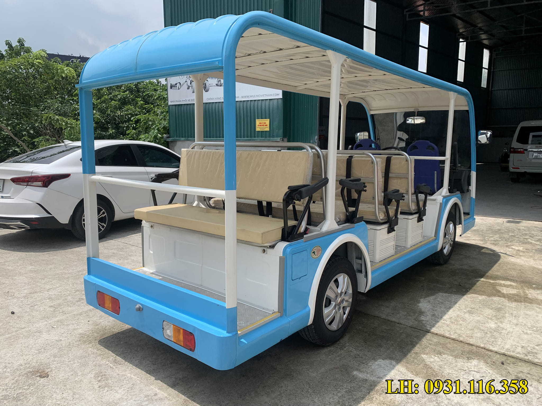 xe điện chở khách du lịch 14 chỗ