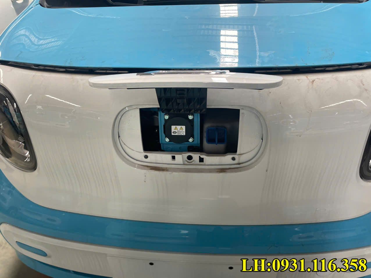 vị trí sạc của xe ô tô điện FAW Bestune xiaoma