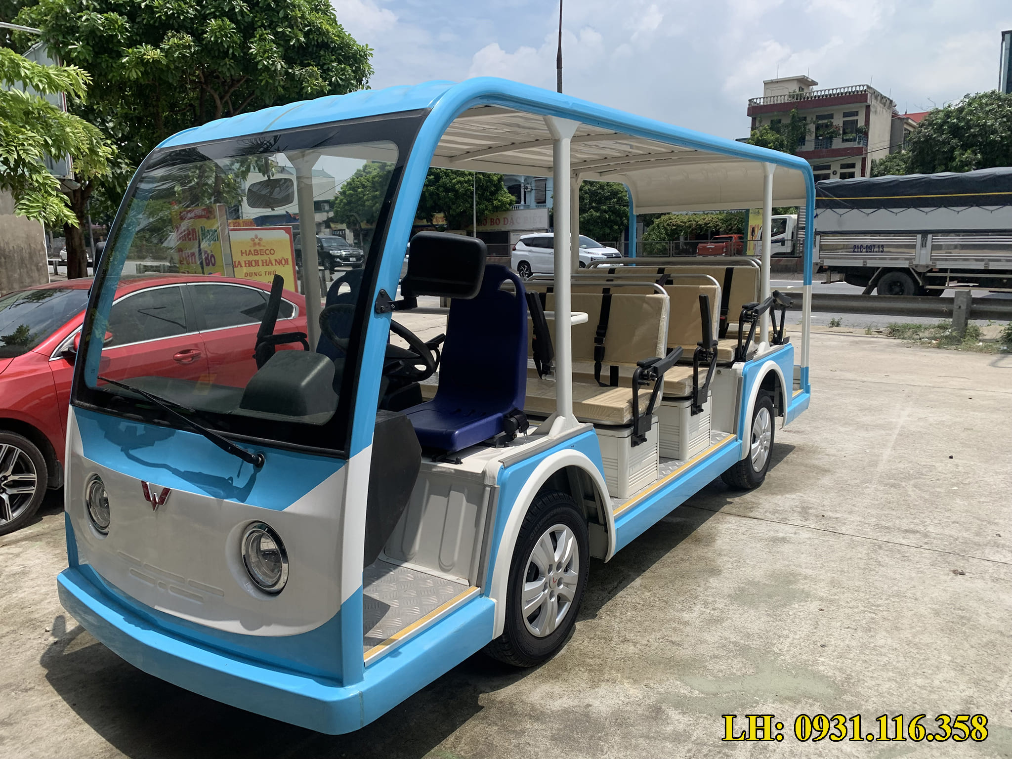xe điện du lịch 14 chỗ