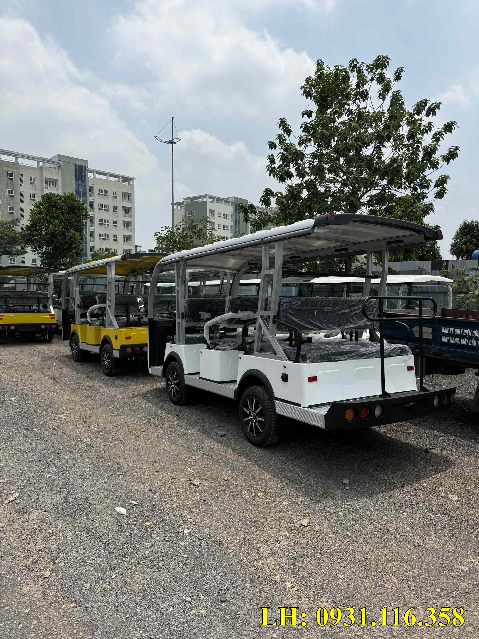 xe điện dạng bus LVTONG 8 chỗ