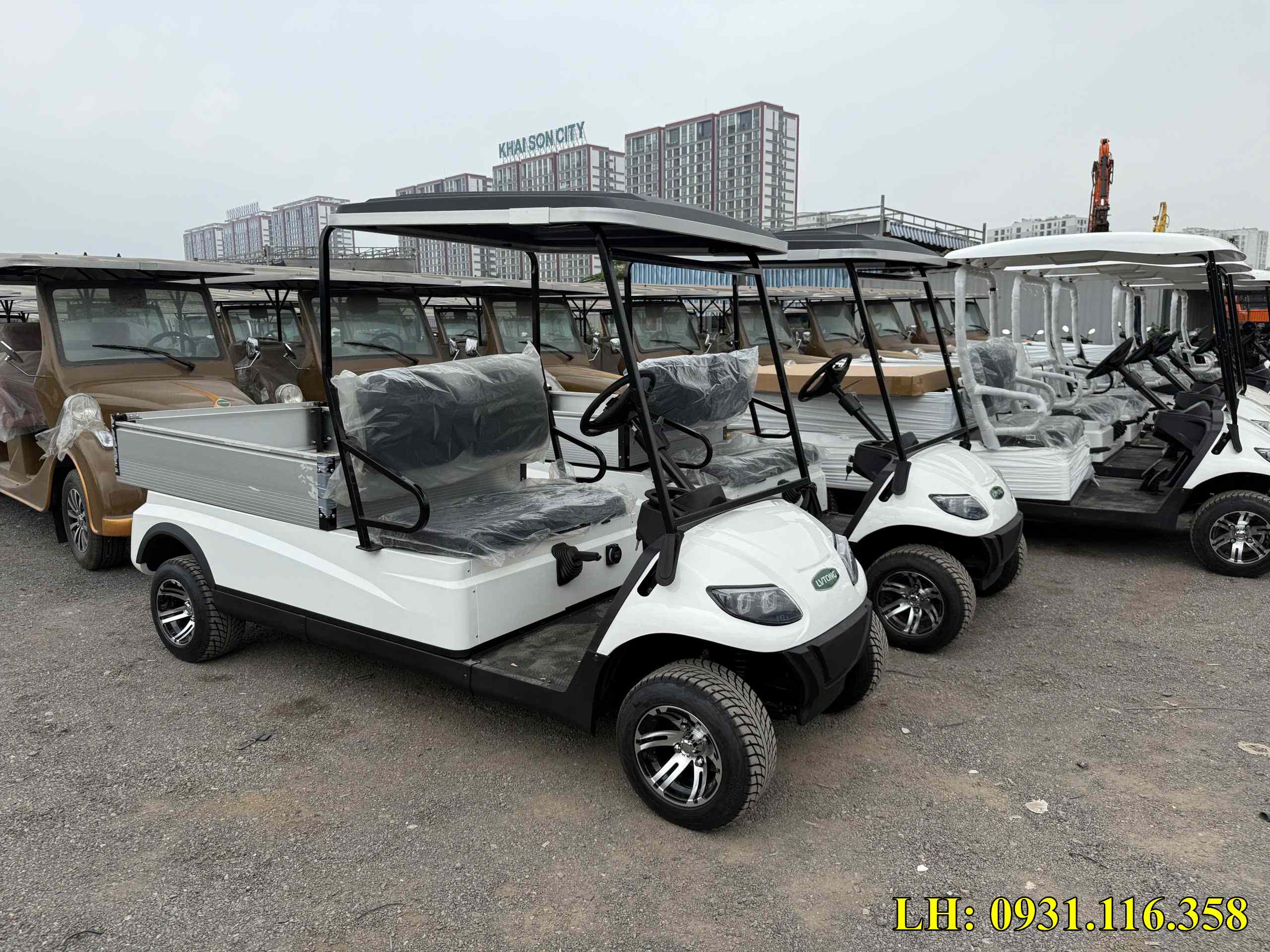 thùng lửng nhôm của xe điện LVTONG