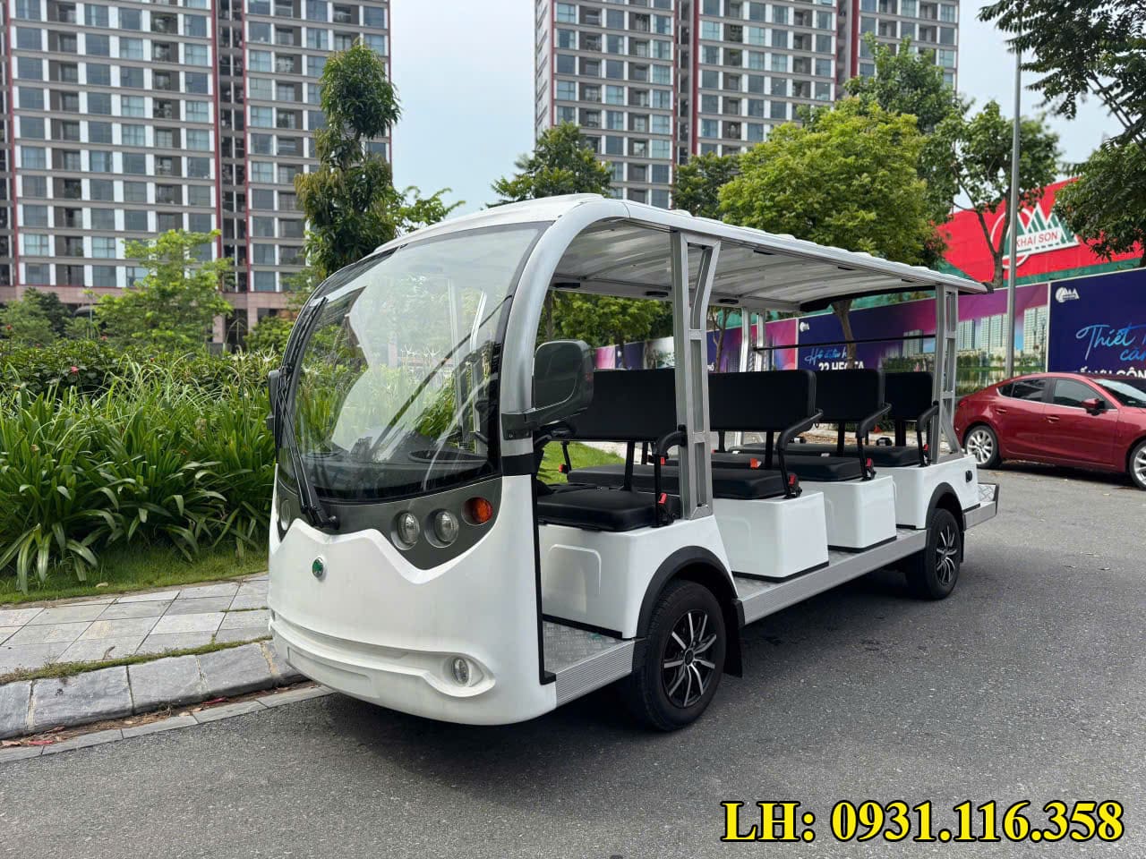 xe điện du lịch 14 chỗ Green Tech