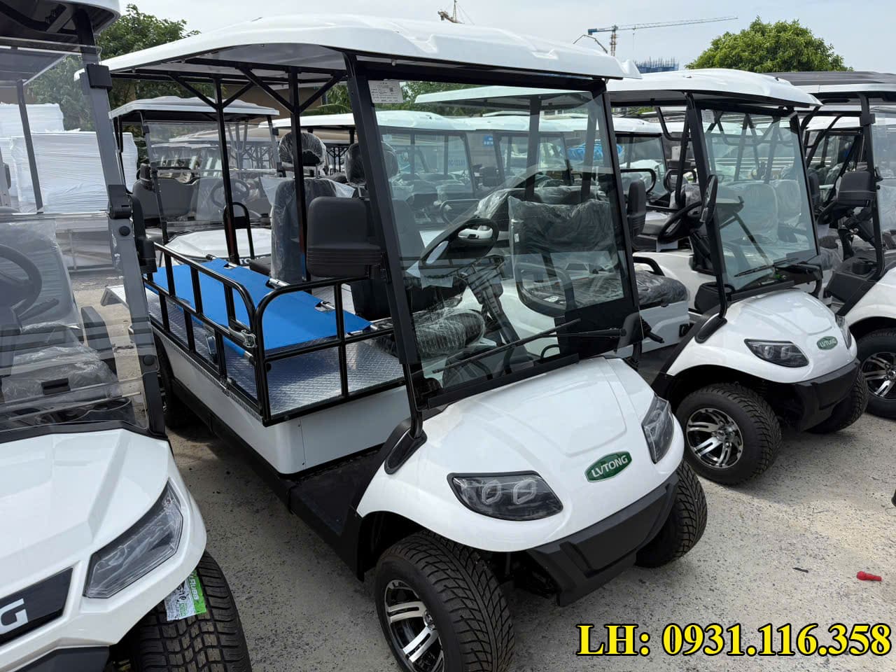 xe điện cứu thương trong bệnh viện
